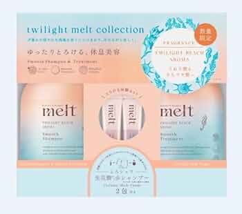 melt トワイライトビーチアロマ シャンプー & トリートメント スムース×3 Amazon | 販路限定 メルト melt トワイライトビーチアロマ”の